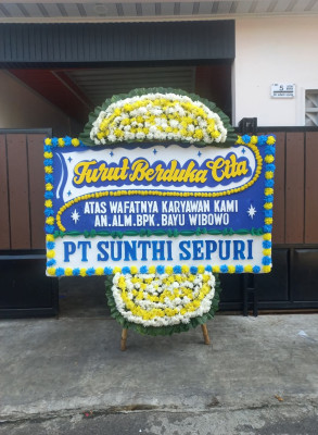 Papan Bunga Duka di Sriwijaya