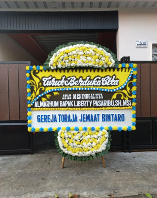 Papan Bunga Duka di Sriwijaya