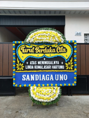 Papan Bunga Duka di Sriwijaya